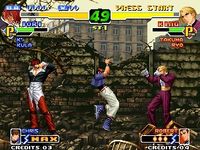 une photo d'Ã©cran de The King of Fighters 2000 sur Sega Dreamcast